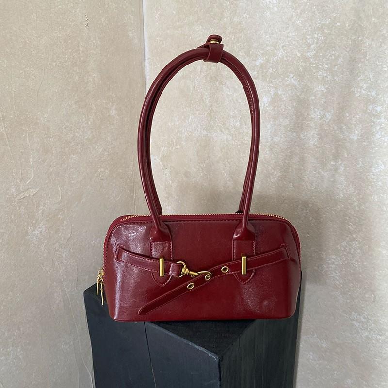 Niche Design Textured Underarm Bag for Women In Autumn and Winter New Textured Shoulder Bag Handbag Korean Version Ins Bag