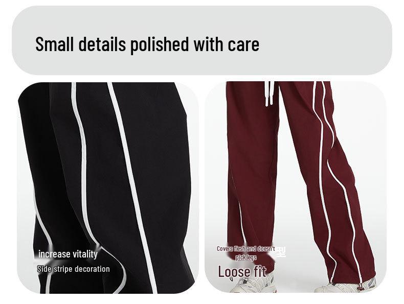 Women's Windproof Wide-Leg Pants for Summer Hiking & Yoga