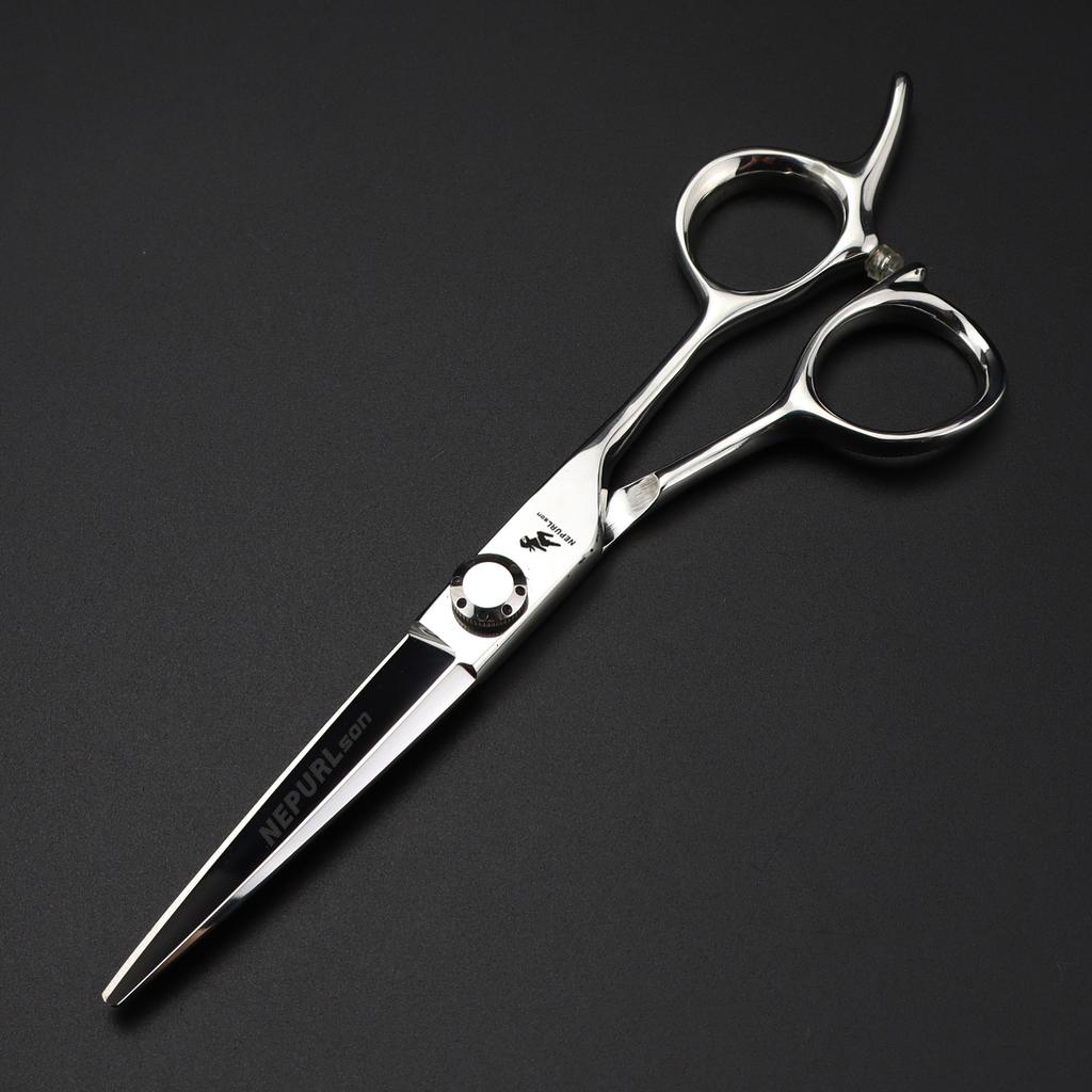 6.0 Inch, Straight Shank High Screw, Hair Scissors, Straight Scissors, Tooth Scissors