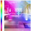 Underwater Lamp RGB Waterproof Swimming Pool LED Lamp Fish Tank Hot Tub Pond Swimming Pool Bathtub Aquarium Decor