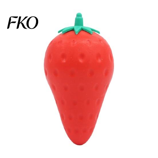 Eco-friendly Rubber Erasers 3D Food Earsers, Cute Mini Fruit Vegetable Erasers, Realistic Dust Free Pencil Strawberry, Mango, Carrot, Pineapple
