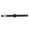 Aluminum Alloy T Square Ruler Metric Inch Scale Adjustable Slide Ruler  For Engineer Carpenter