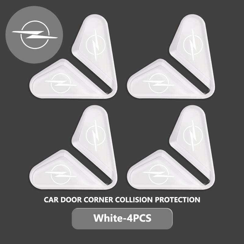 For Opel CorsaCar Door Corner Anti-collision Protective Silicone Guard Protector For Opel Meriva Mokka Grandland Vectra Zafira Vivaro Antara