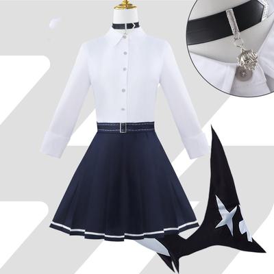 Anime Zenless Zone Zero Cosplay Kostüm Ellen Kostüm Halloween Anime ZZZ Outfit Mädchen Uniform Perücke Geburtstagsgeschenke Karneval Komplettset