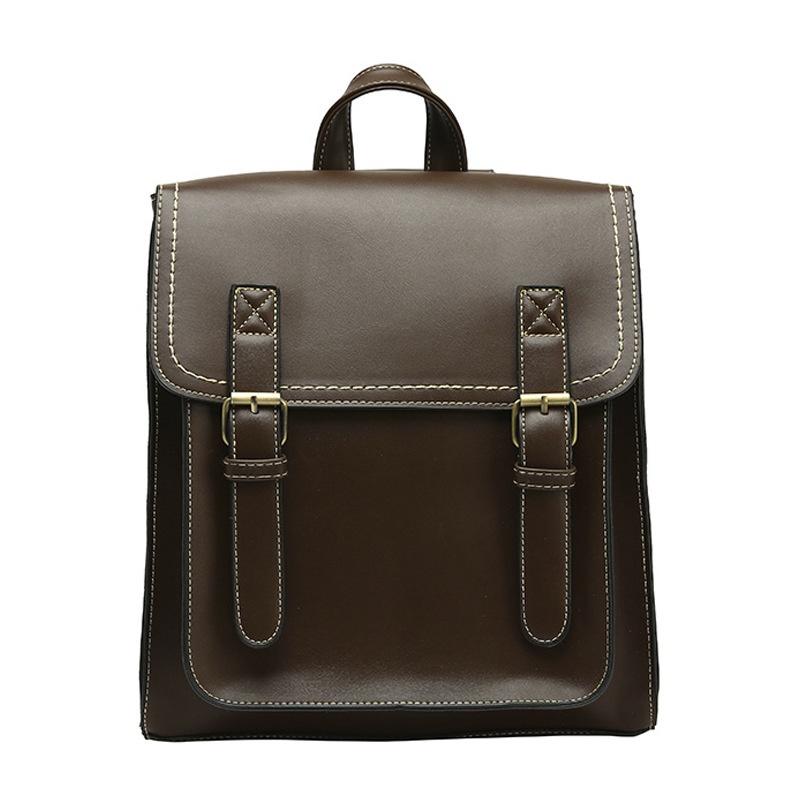 IELGY preppy style PU fashion backpack for women