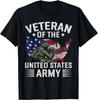 US Army Proud Soldier US Flag Patriotic Veteran T-Shirt 100% Cotton O-Neck Short Sleeve Summer Casual Mens T-shirt Streetwear