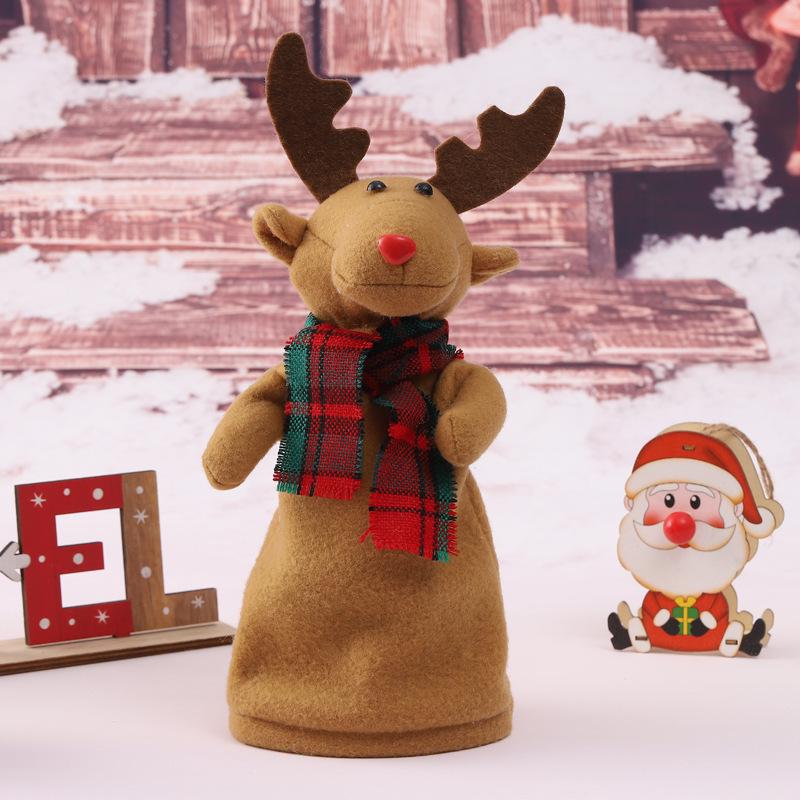 Rotating Reindeer Singing Santa Claus Christmas Toy Gift
