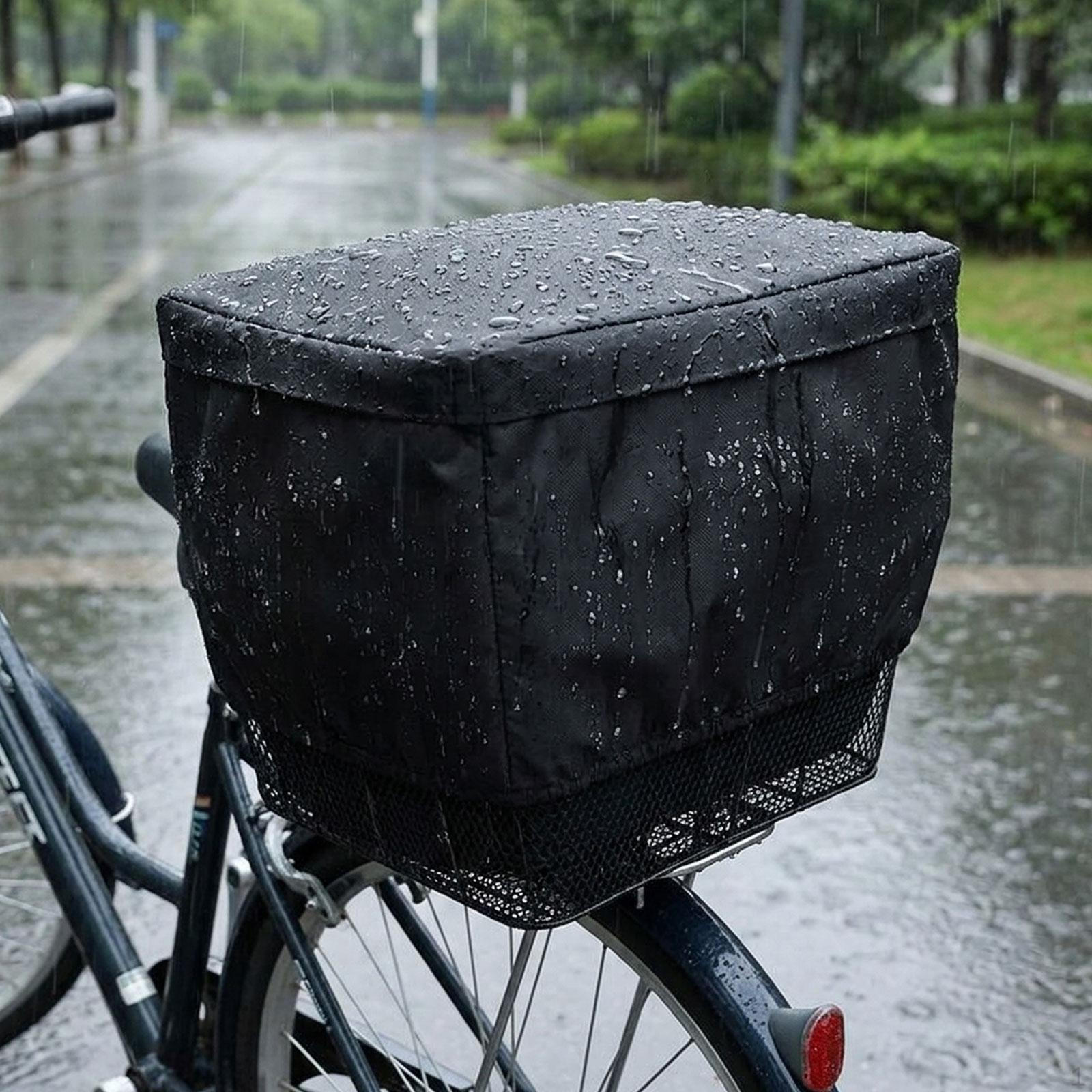 Bicycle Basket Cover Cargo Rack Storage Rear for Outdoor