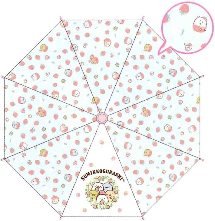 Planungsartikel nicht Sumikkogurashi langer Schirm 55cm mint 111680 Sumikko Spezifikationsschirm mit schwarzen Speichen niedlich J's [Einzelversand] [Verpackung