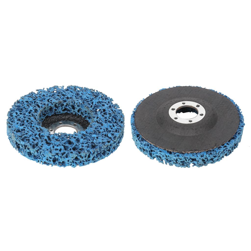 5pcs Poly Strip Abrasive Disc Rust Paint Remover Grinding Wheel for Angle Grinder(100mm)