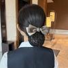 Head Flower Female Vocational Nurse Hair Net Hotel Waiter Hair Net Pocket Flight Attendant Bank Restaurant Work Headgear Hair Accessories