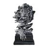Lion Head Figurine Ornaments Art Crafts Nordic Style Sculpture Home Decor Accents Easy To Clean for Home Living Room Bedroom