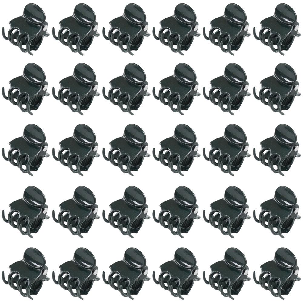 

50-100PCS прозорі садові затискачі для рослин прозорий пластиковий 6-кіготь орхідейний затискач квітка сходження стебло метелик декоративна підтримка 50 PCS зелений