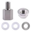 1 Set Bicycle Trailer Head Extension Screws Rustproof Easy Installation Wide Compactible Universal Bicycle Trailer Clutch Adapter Bolts