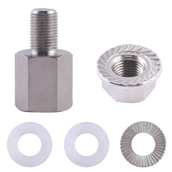 1 Set Bicycle Trailer Head Extension Screws Rustproof Easy Installation Wide Compactible Universal Bicycle Trailer Clutch Adapter Bolts