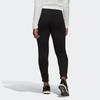 Adidas SS23 Breathable Casual Knitted Sports Pants Women Bottoms Black FI4762