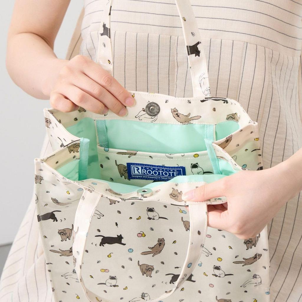 Tote A4 Laminated 3718 Women's Bag, Size, Surface, Self-Standing, Lightweight, EU.Arkatl.Laminate-Y
