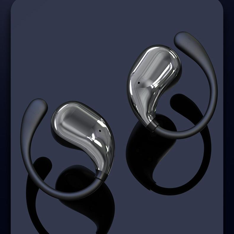 Admisitr OWS Over-ear Wireless Bluetooth Headphones: Ultra-long Battery Life, in-ear Open Sports Noise-cancelling Headphones