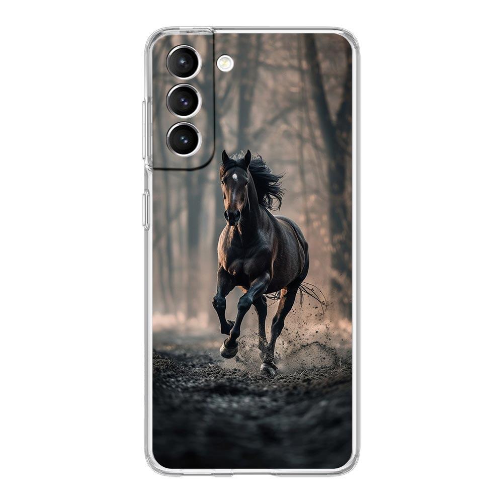 

Чехол для телефона с изображением лошади для Samsung Galaxy S25 S24 Plus S23 FE S22 S21 S20 Ultra 5G S10 S10E Мягкий прозрачный чехол Samsung S20 FE