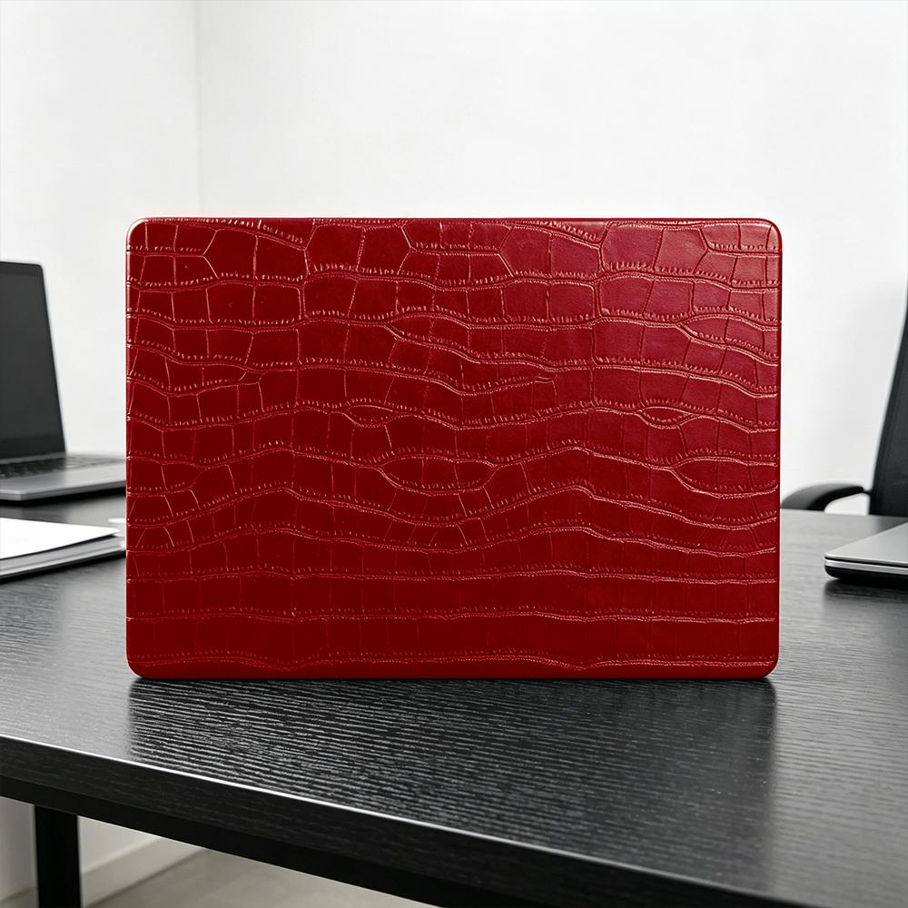 Ādas portatīvā datora maciņš priekš Macbook