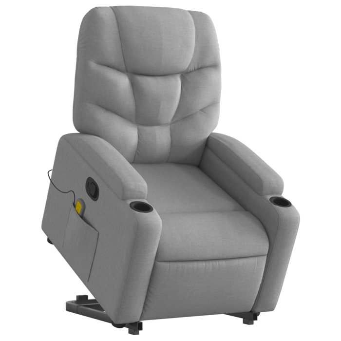 VidaXL Reclining Massage Armchair, Relaxation Chair with Adjustable Backrest and Footrest, Salon Seat Room of 3204608