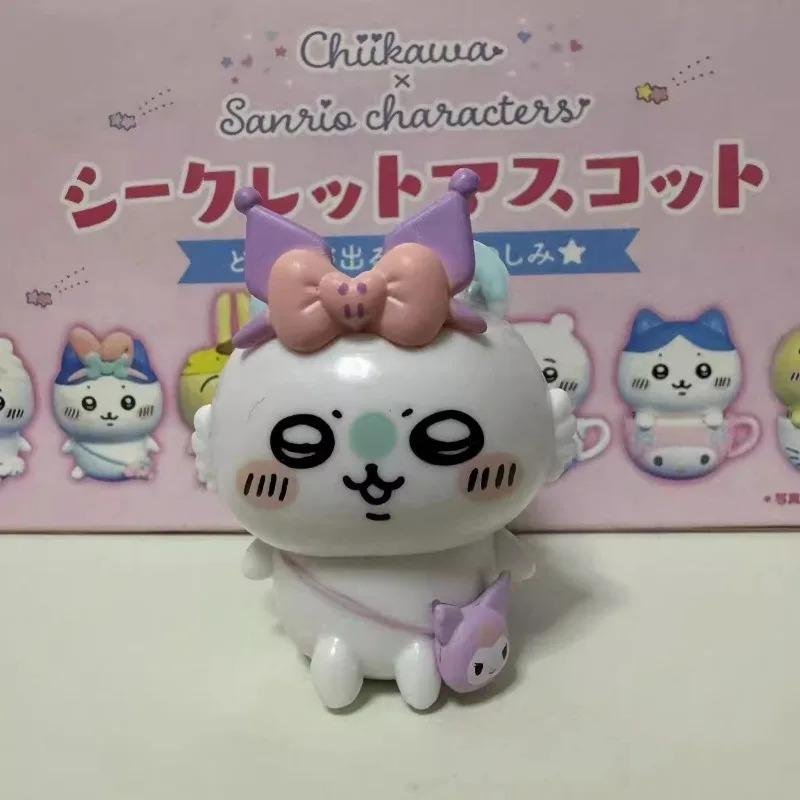 Chikawas Anime Figures Cartoon Cup Chikawas Hachiware Usagi Cartoon Cute Figure Model Ornaments Collection Box Toys Gift