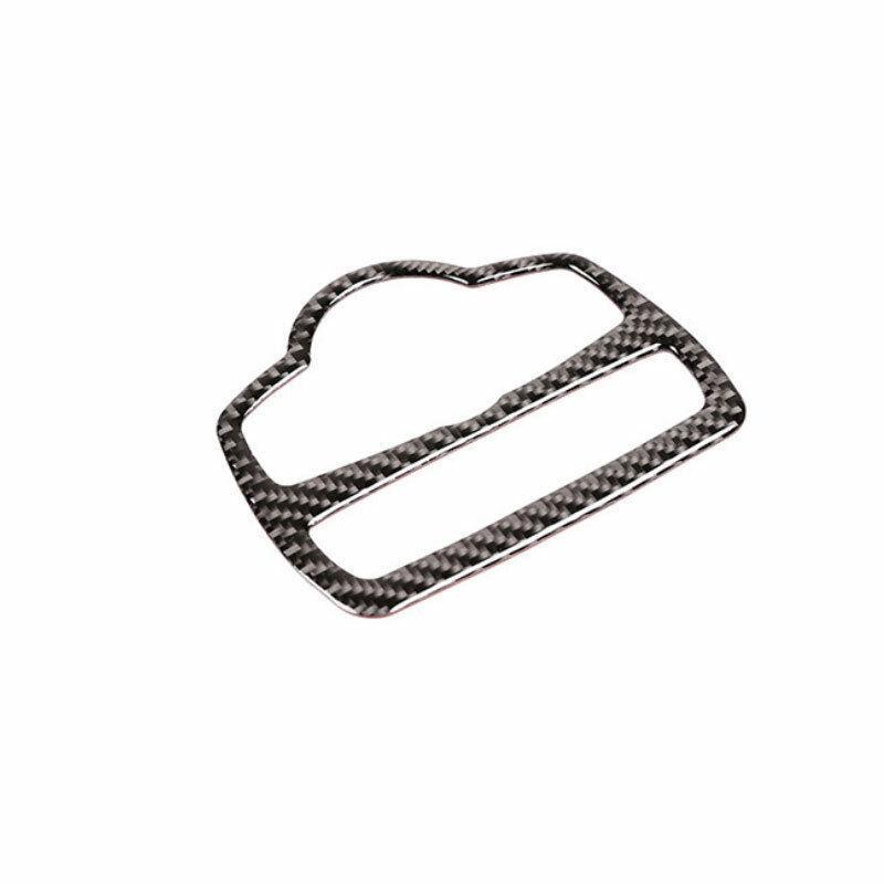 Real Carbon Fiber Function Control Button Frame Trim For Benz C-Class 2015-