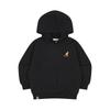 Black Hoodie Back Number Graphic Sa 0201