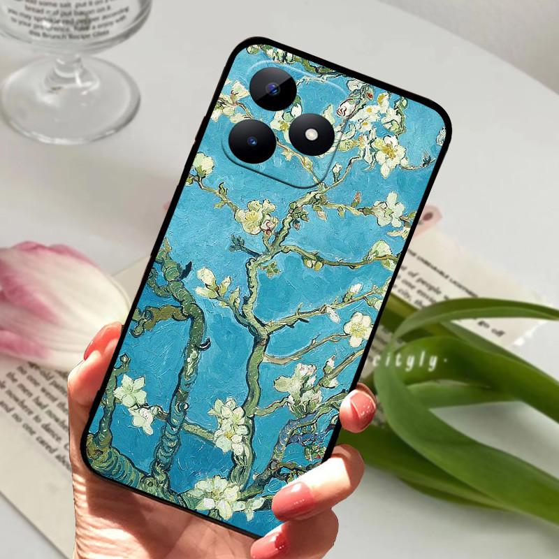 Für Realme Note 50 Hülle Stoßfest Weiches TPU Silikon Handyhülle Für Realme Note 50 Funda Note50 RMX3834 Capa Tiere Cartoon