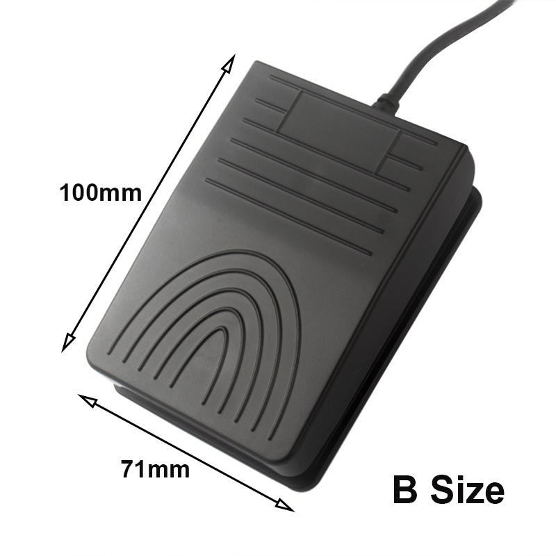 USB Fußschalter PC Gamepad USB Vorprogrammierbarer Tastatur-Maus-Adapter für Computer Multimedia String Ultraschallbild