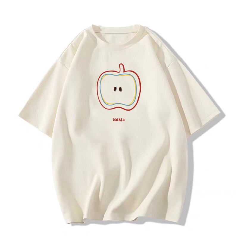 Women's Plus-Size Pure Cotton Loose Half-Sleeve T-Shirt - New Summer Designer Style