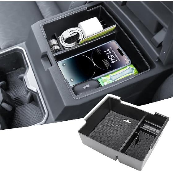 Center Console Organizer Compatible With 2024 2025 Toyota Tacoma Console Armrest Storage Box Interior Ert Storage Tray Secondary Accessories