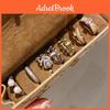 Feather Leaf Hollow Open Ring With Cz Stones For Fashion Women