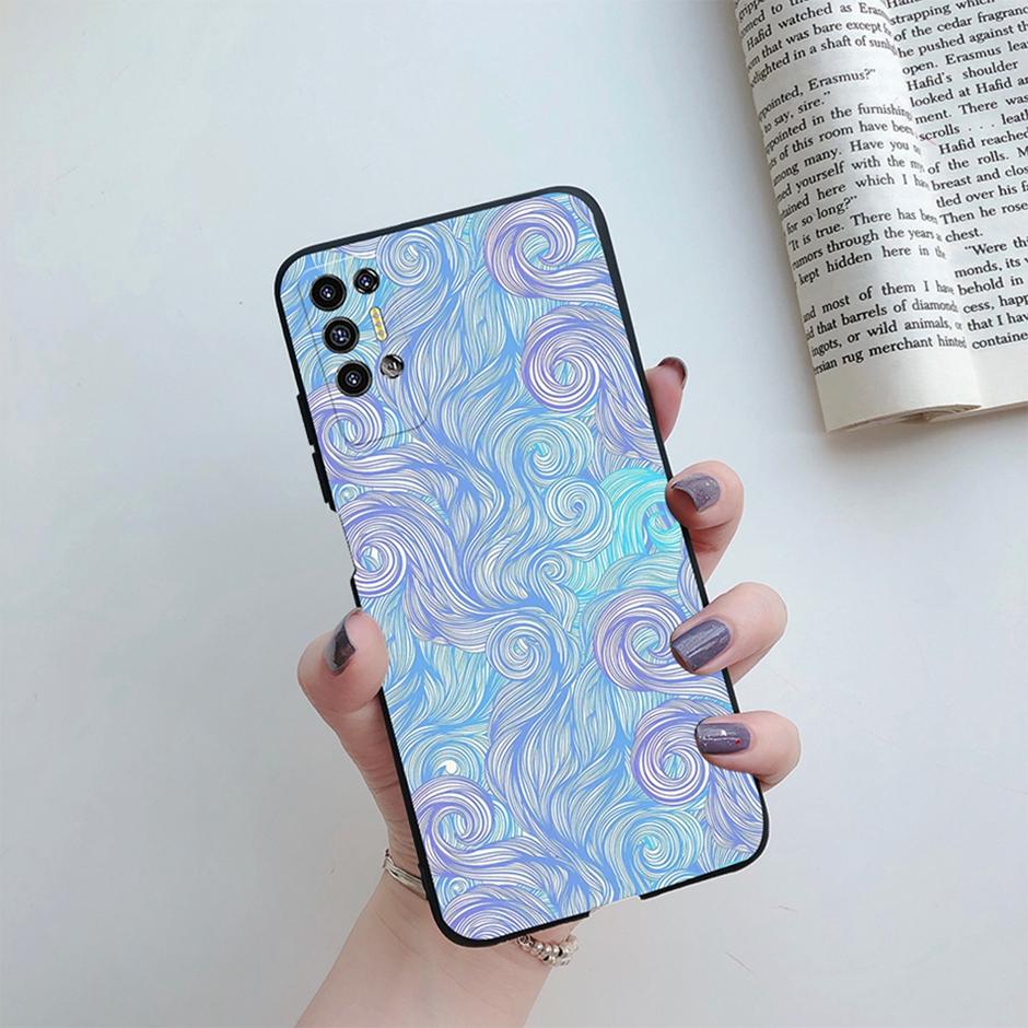 

Чехол для Tecno Pova 2 Чехол Pova 3 Чехол для телефона Модный узор Мягкий ТПУ Силиконовая задняя крышка для Tecno pova2 Оболочка pova3 Бампер Tecno Pova 3