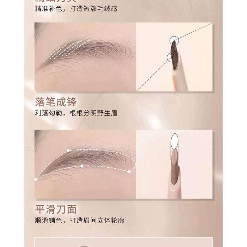 ROZO - Dual-Ended Fine Eyebrow Pen - 5 Colors