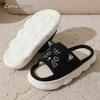 Fashion Casual Platform Women's Slippers Home Spring Autumn Cute Cartoon Cat Shoes Girl Fashion Indoor Outdoor Footwear Lightweight
