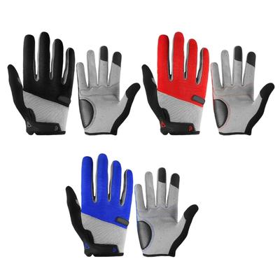 Vollfinger-Motorradhandschuhe Touchscreen-Fahrradhandschuhe Schweißabsorbierende Handschuhe für Training, Fitness, Übung