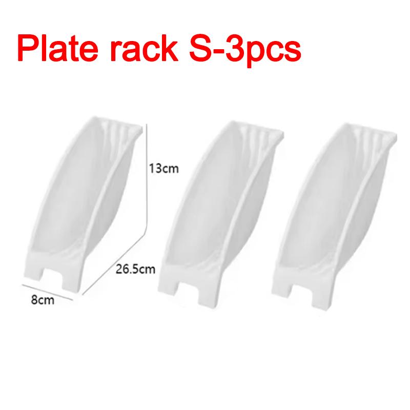 Kitchen Supplies Dish Drying Holders Organizer Upright Draining Dish Racks Organizer Plate Storage Holders for Kitchen Organizer