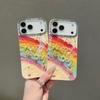 Diamond Rainbow Rabbit Phone Case For Iphone 17 Pro Max 14 11 16 Pro