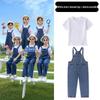 Children's Denim Overalls: Graduation & Sports Meet Uniform for Kindergarten & Primary