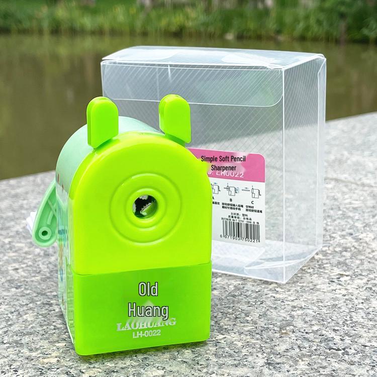 Creative Cartoon Animal Children’s Hand-Crank Single Hole Pencil Sharpener