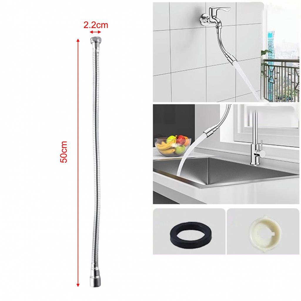Extender Kitchen Faucet Kitchen Faucet Silver Stainless Steel