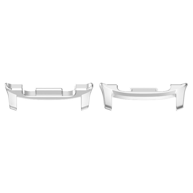 

Коннектор для часов из нержавеющей стали для Samsung Galaxy Watch 8 40 44 мм 8 Classic 46 мм 1 пара Адаптер Аксессуар для Galaxy Watch серебряный