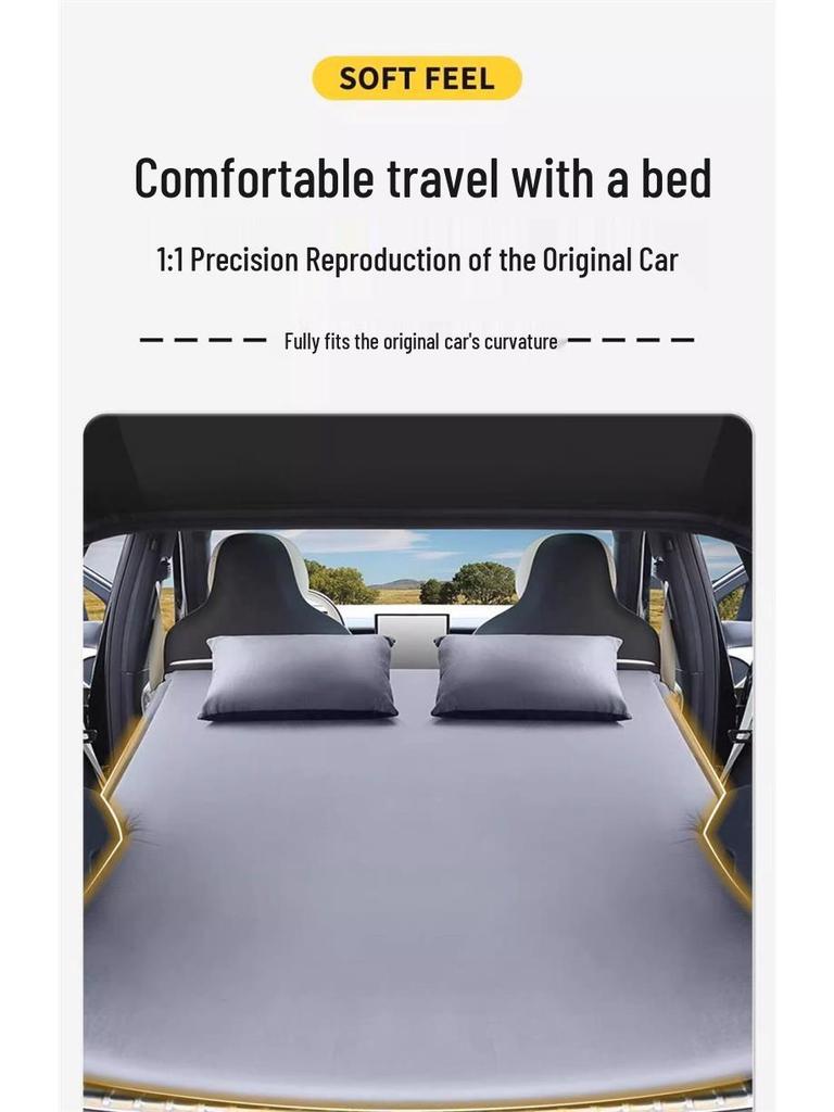 Spací podložka do kufru Honda CRV: Nafukovací matrace na zadní sedadlo (Není nutná inflace)