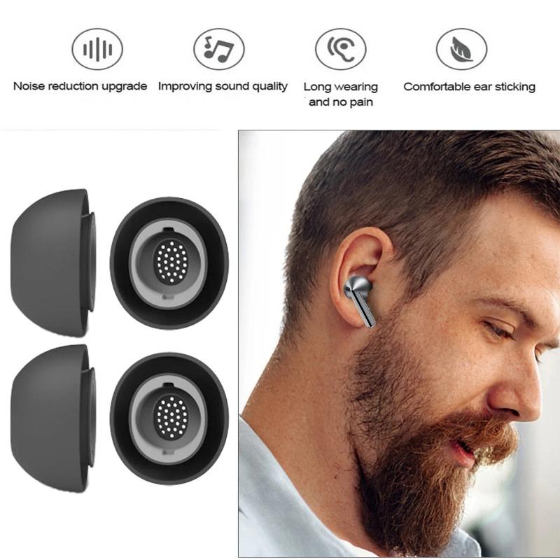 3-1Pairs Memory Foam Eartips for Samsung Galaxy Buds3 Pro Replacement Earbuds Noise Reduction Earplugs For Buds 3 Pro Ear Tips