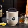 Duża okrągła kostkarka do lodu do whisky - Tacka i forma na kostki lodu