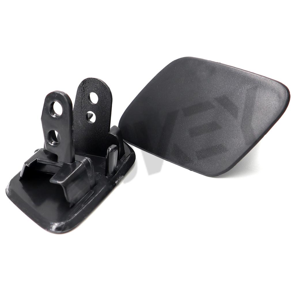 Headlight Washer Nozzle Spray Jet Cover Right Left Unpainted Cap Front Bumper 51657199141 51657199142 For BMW X5 E70 2007-2013