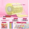 Reusable Nano Tape Toy Stickers - Squishy Design, PET Nano Glue, Blowable Bubble Tape, Non-marking Double-sided Adhesive & Gift