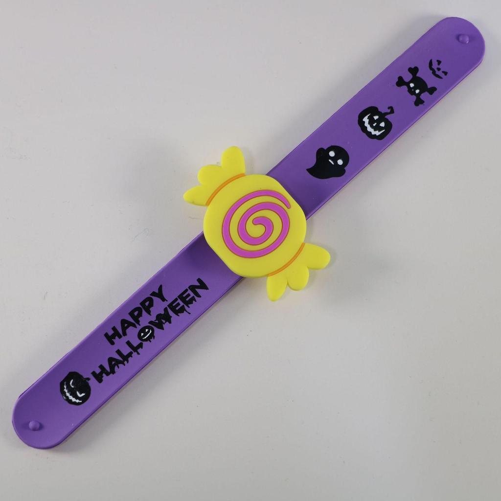 Cartoon Halloween Snap Bracelet for Kids - Creative and Fun Party Decoration