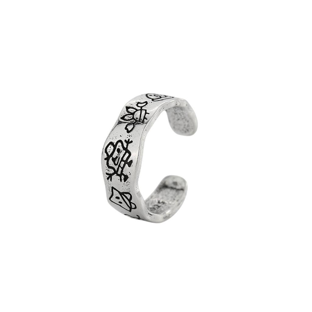 Trendy Cartoon Hand Jewelry: Chic, Unisex, Versatile, Sweet Open Ring
